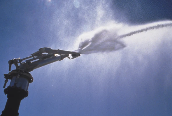 The original Big Gun is a powerful sprinkler with lasting efficiency.